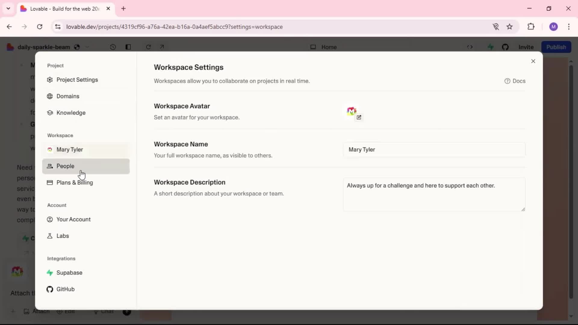 General browsing screenshot