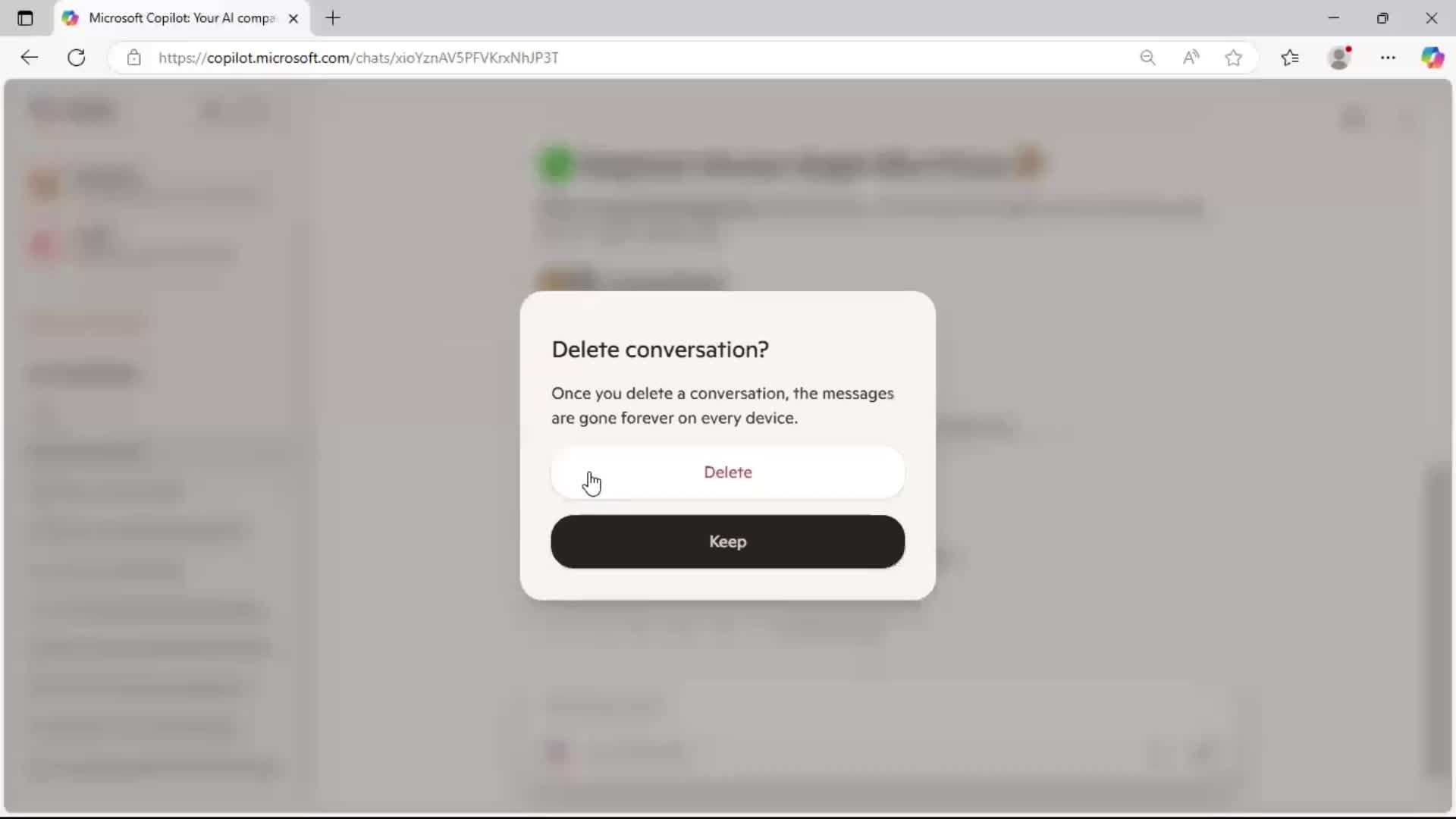 General browsing screenshot