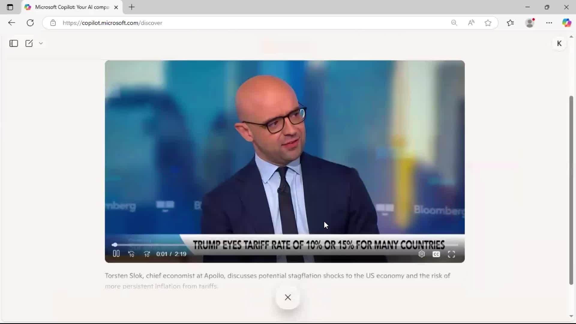 General browsing screenshot