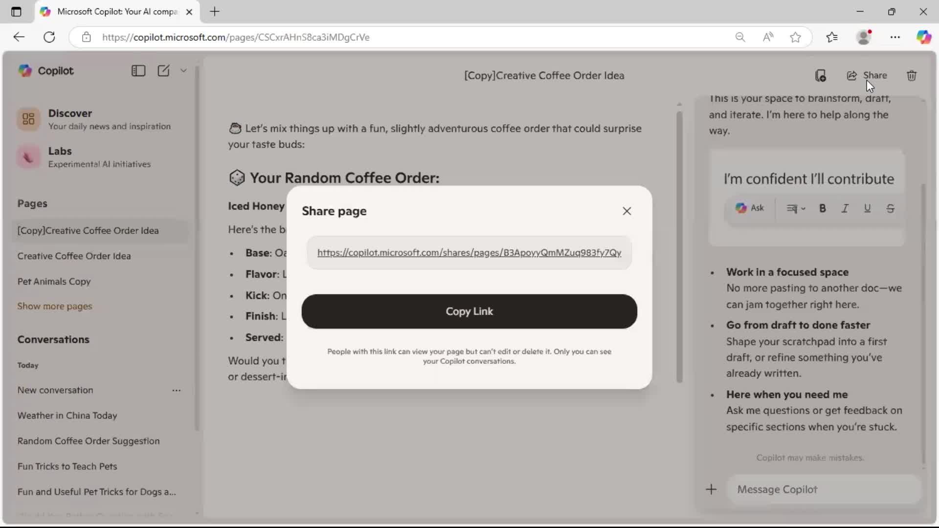 General browsing screenshot