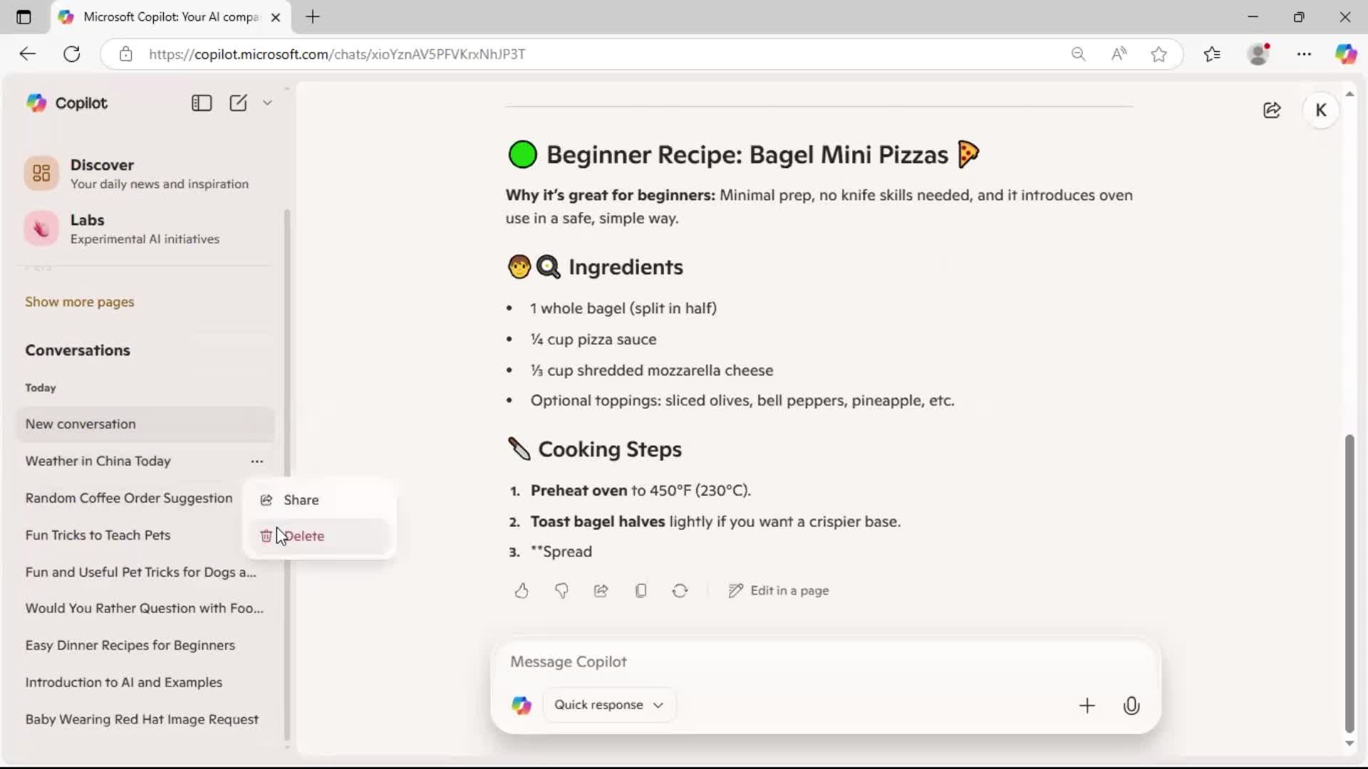 General browsing screenshot