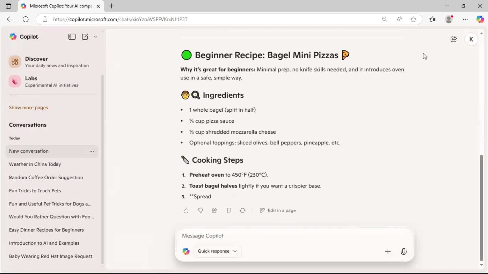 General browsing screenshot