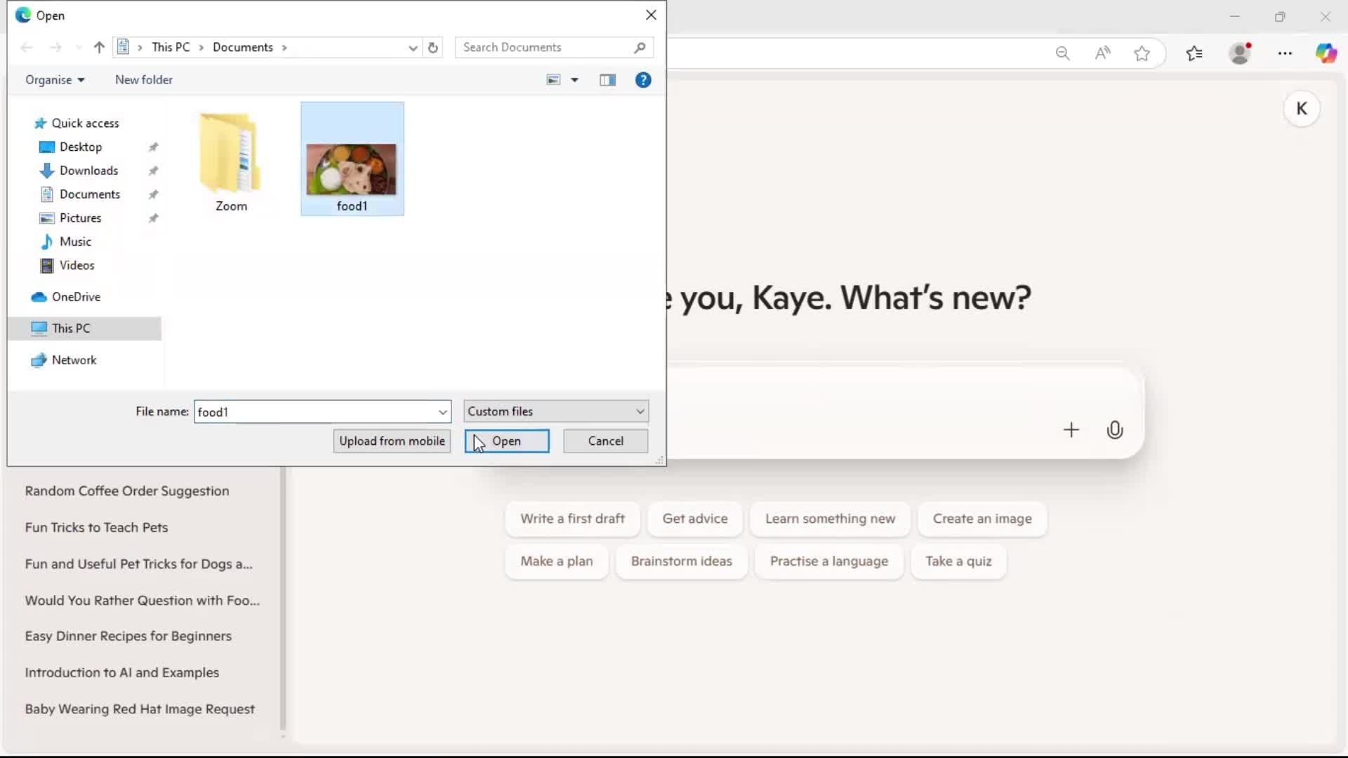 General browsing screenshot