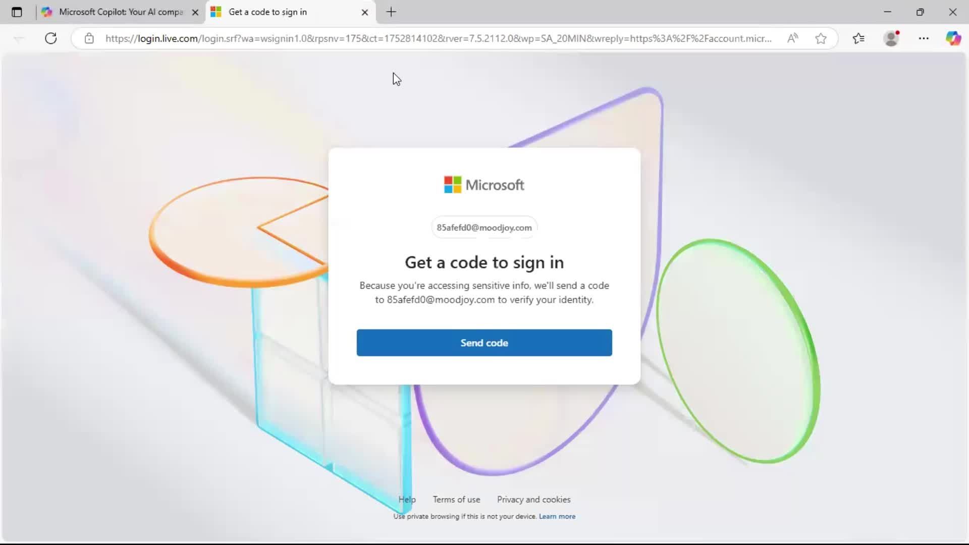 General browsing screenshot