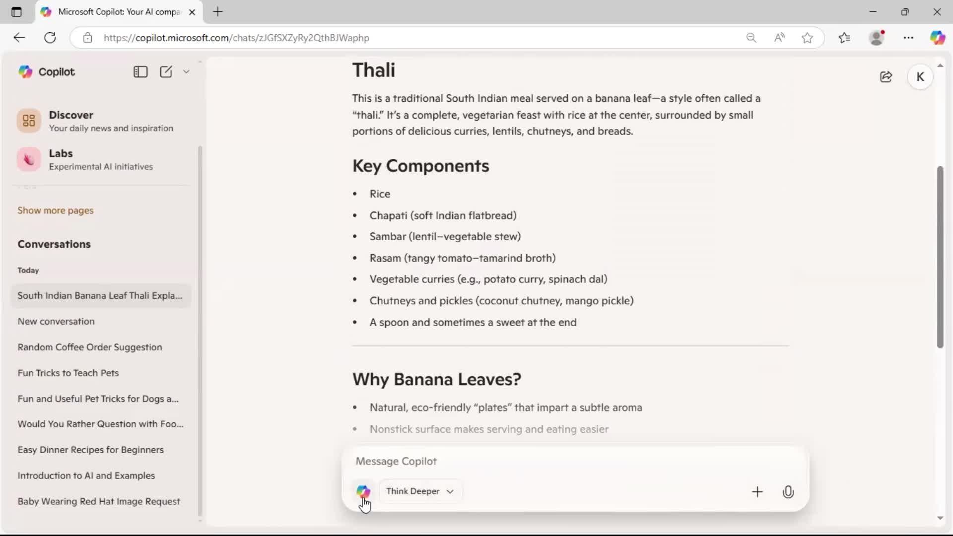 General browsing screenshot
