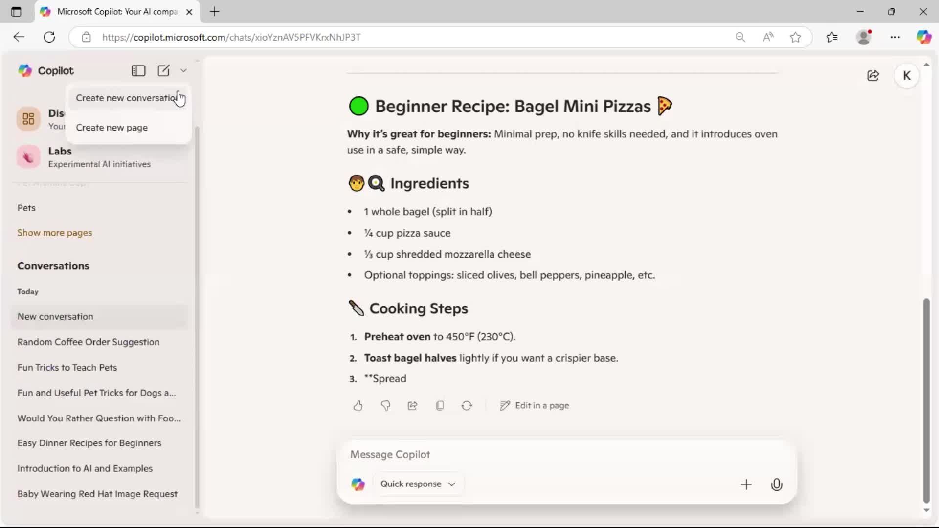 General browsing screenshot