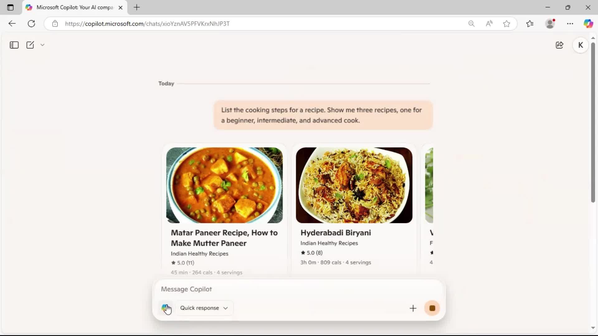 General browsing screenshot