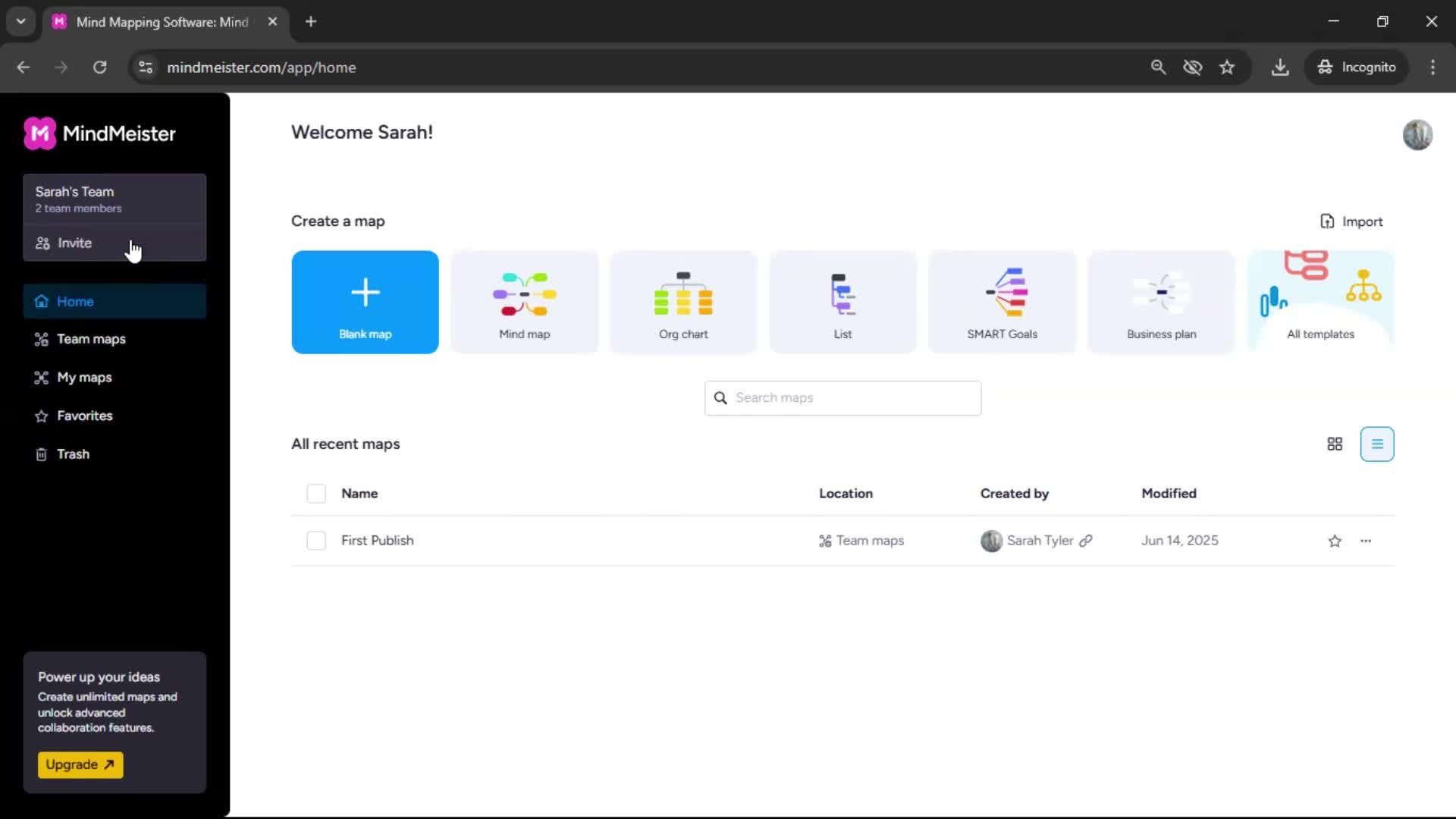 General browsing screenshot