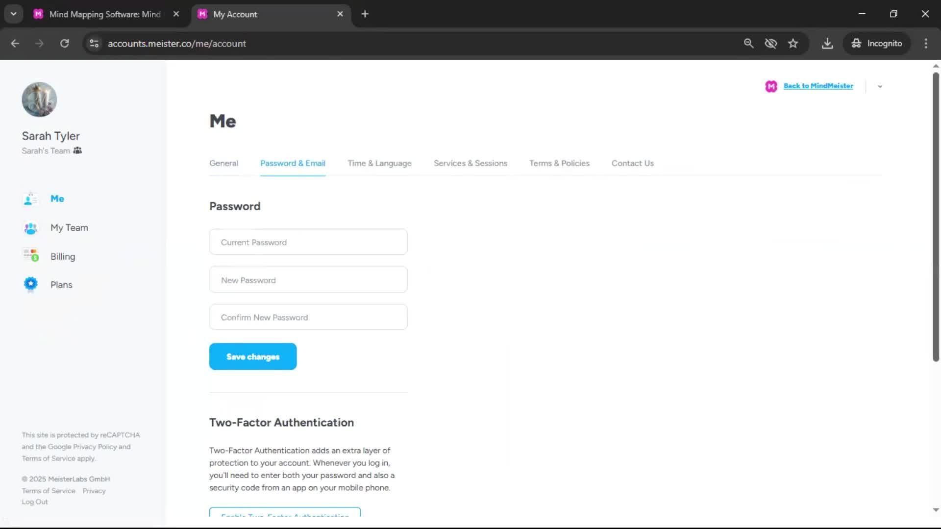 General browsing screenshot