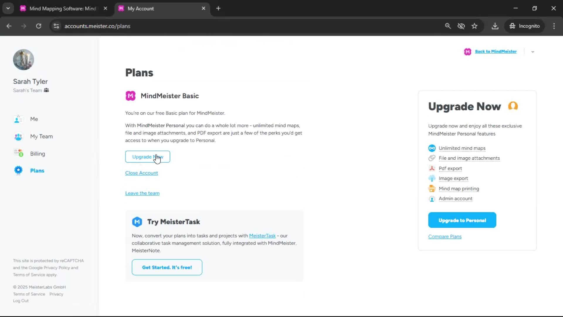 General browsing screenshot