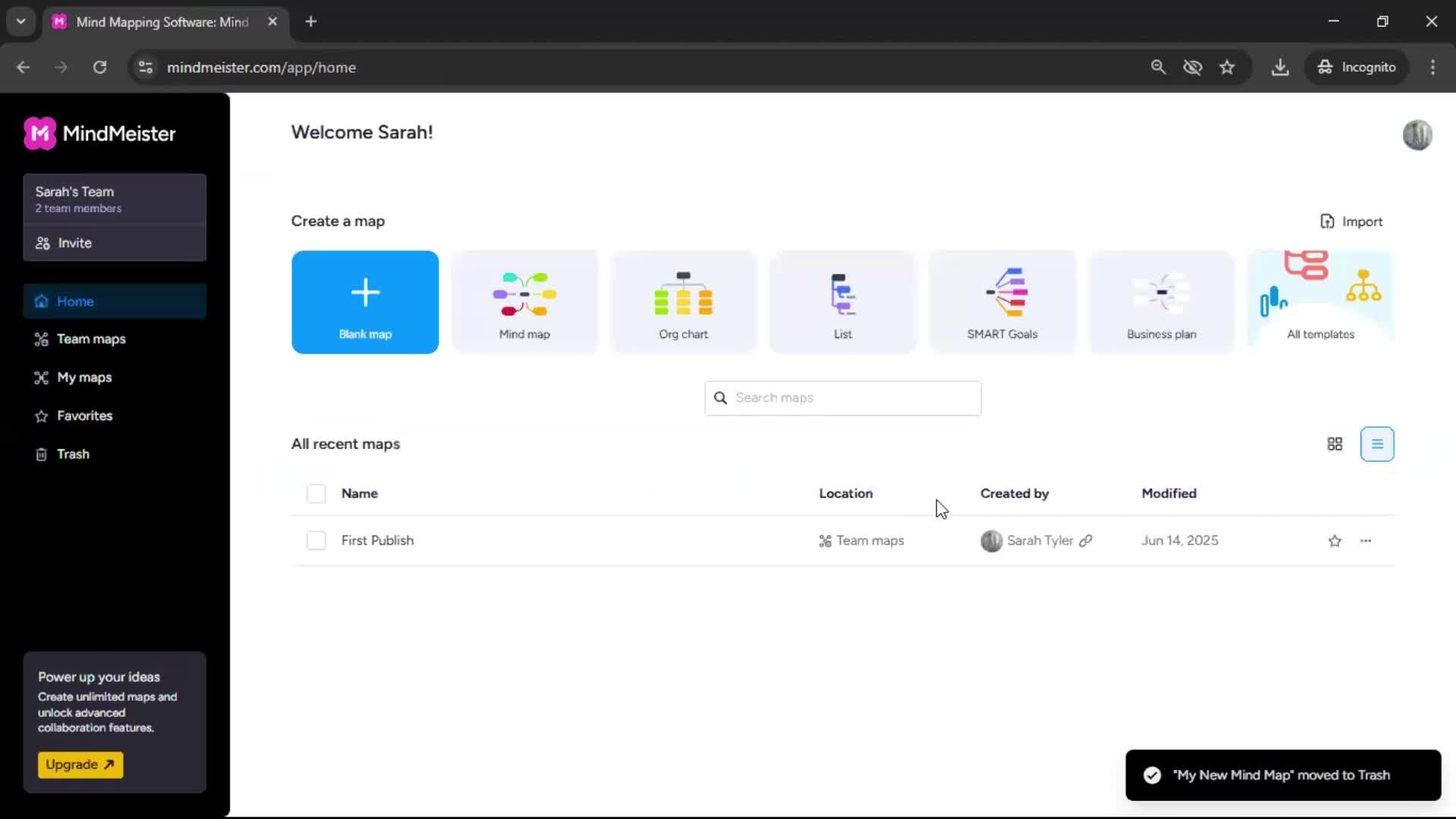 General browsing screenshot