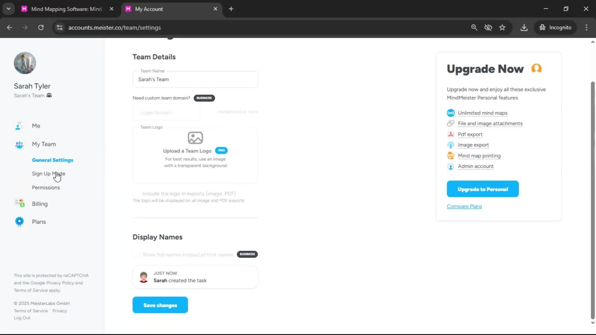 General browsing screenshot