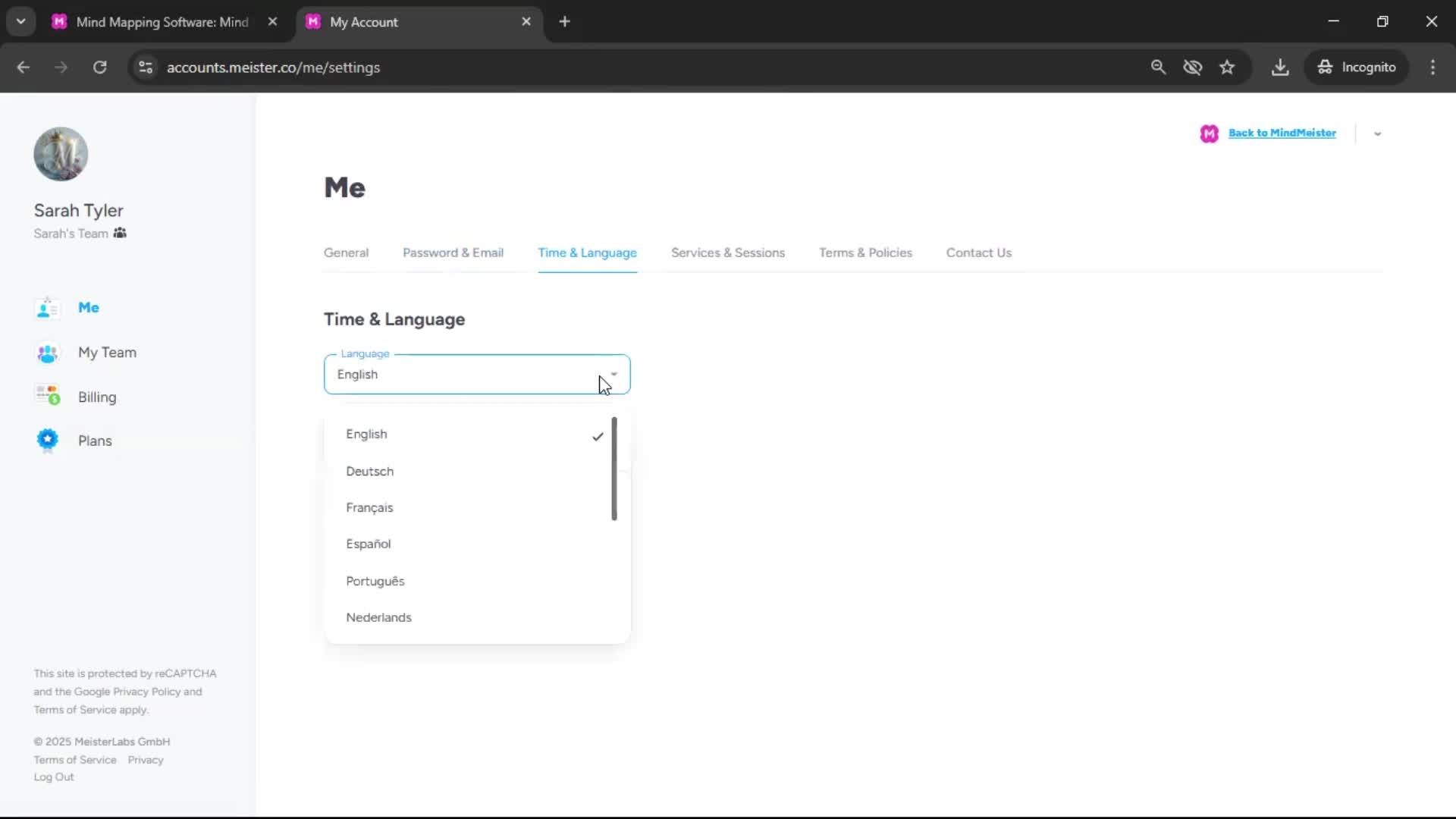 General browsing screenshot