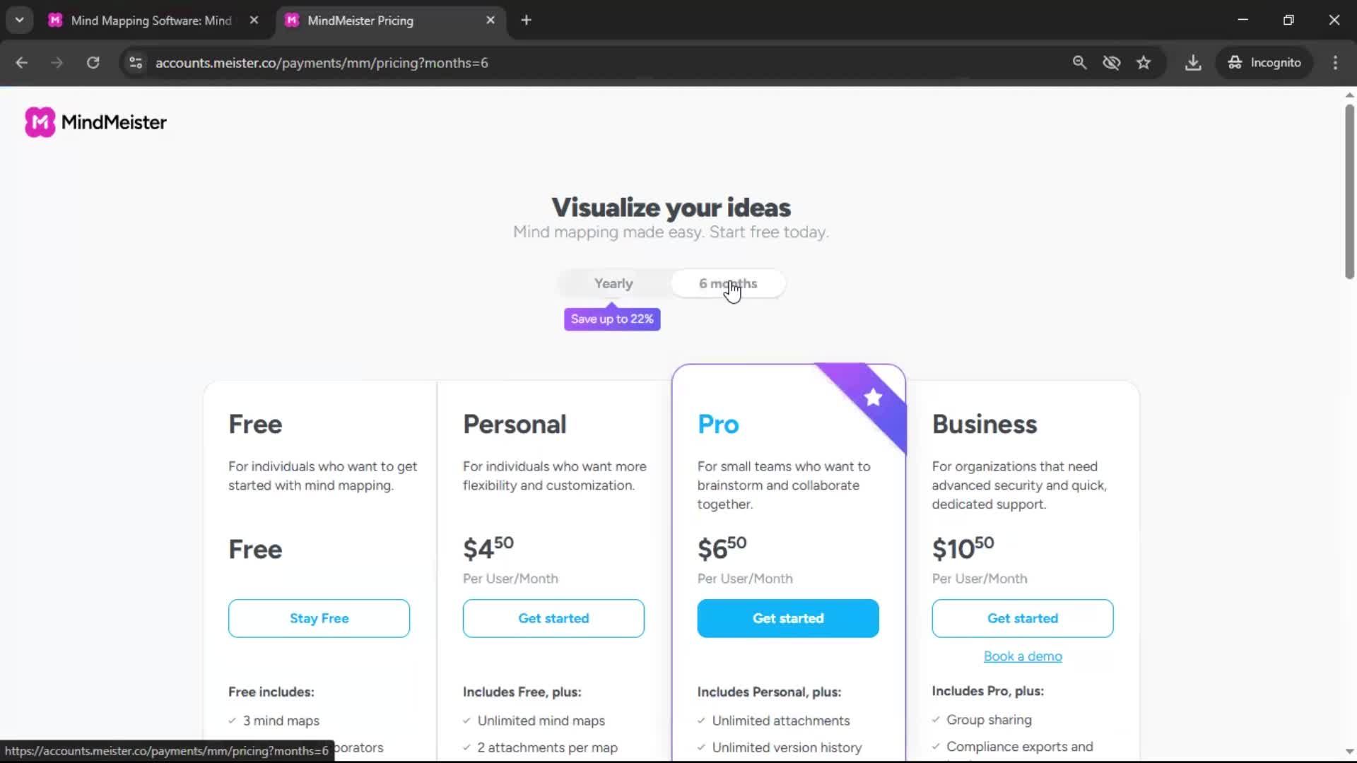 General browsing screenshot