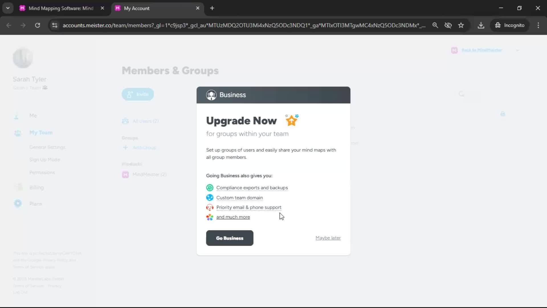 General browsing screenshot