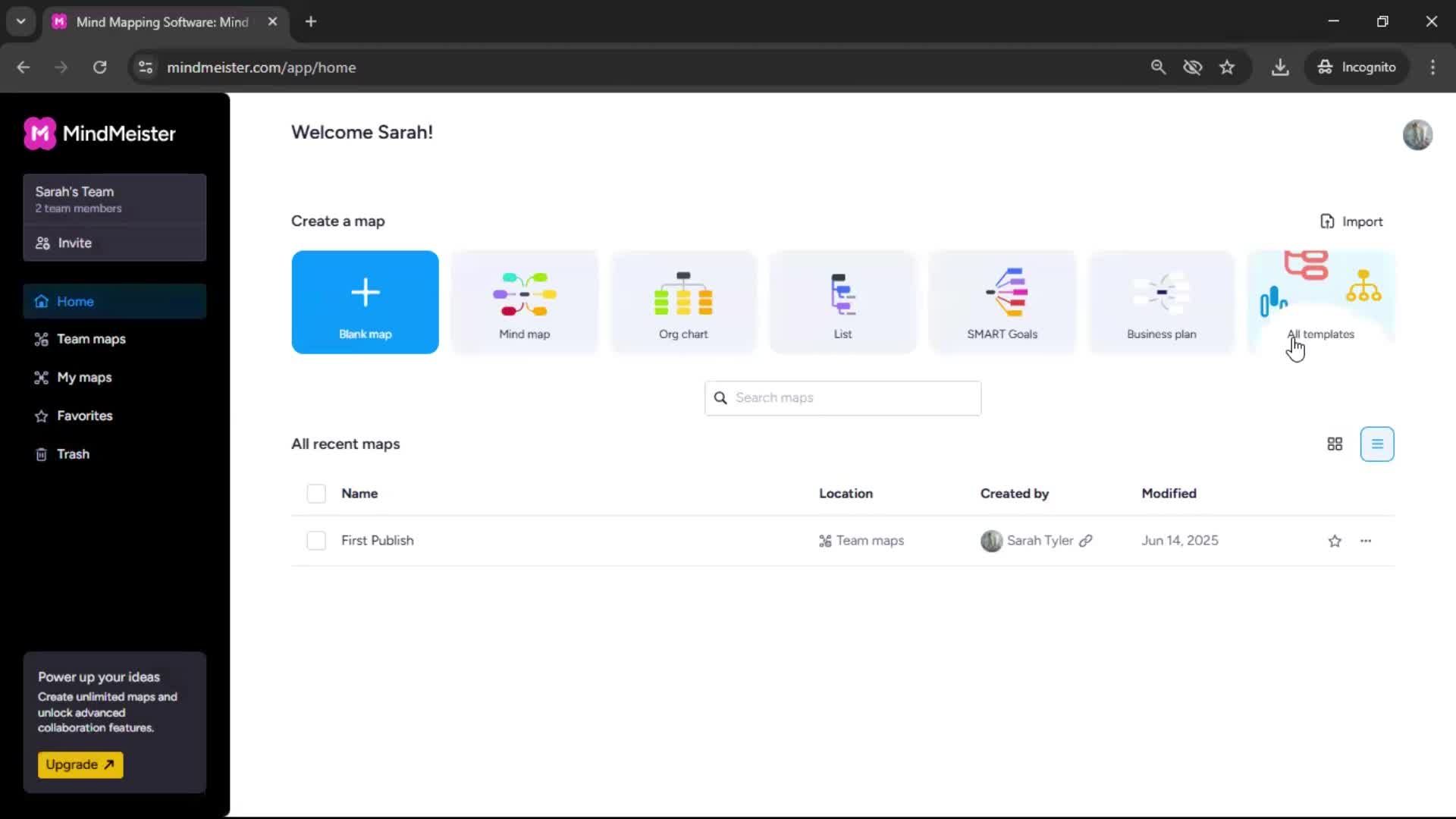 General browsing screenshot