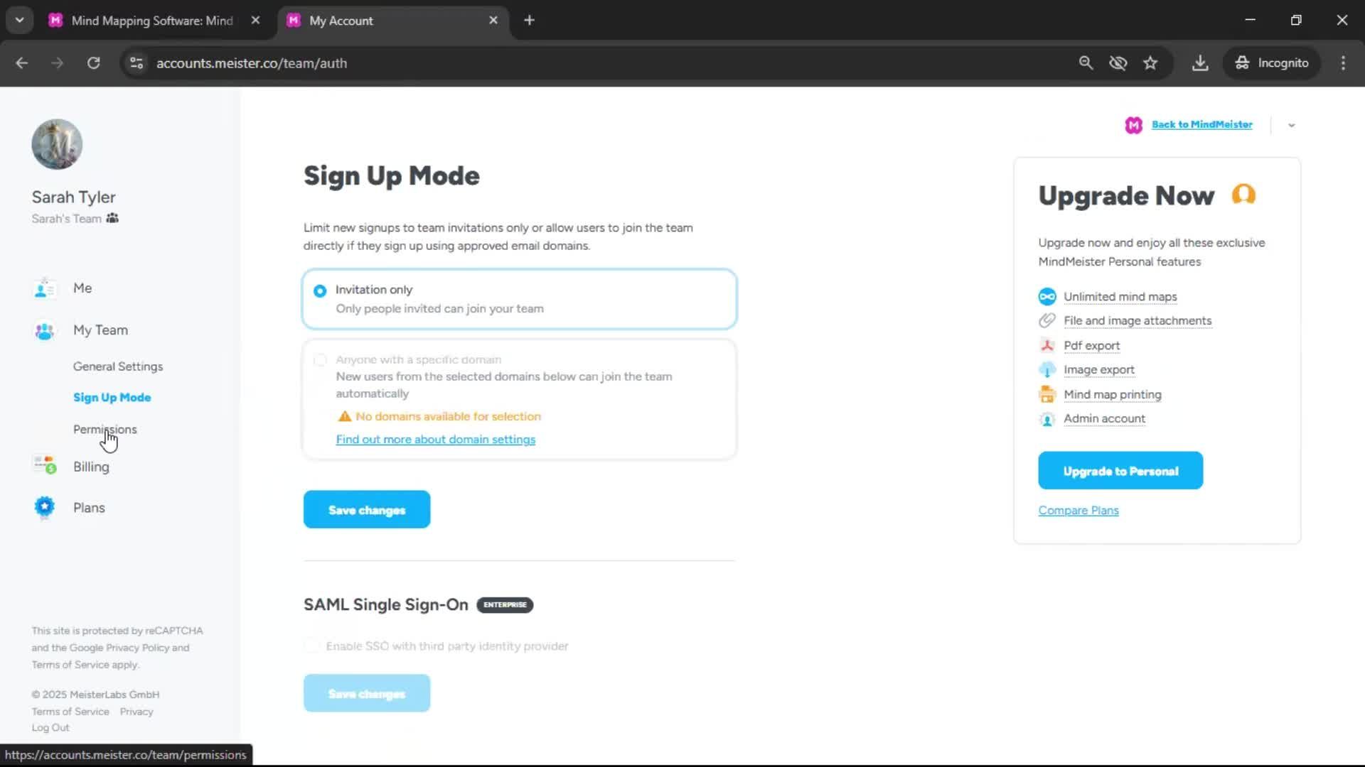 General browsing screenshot