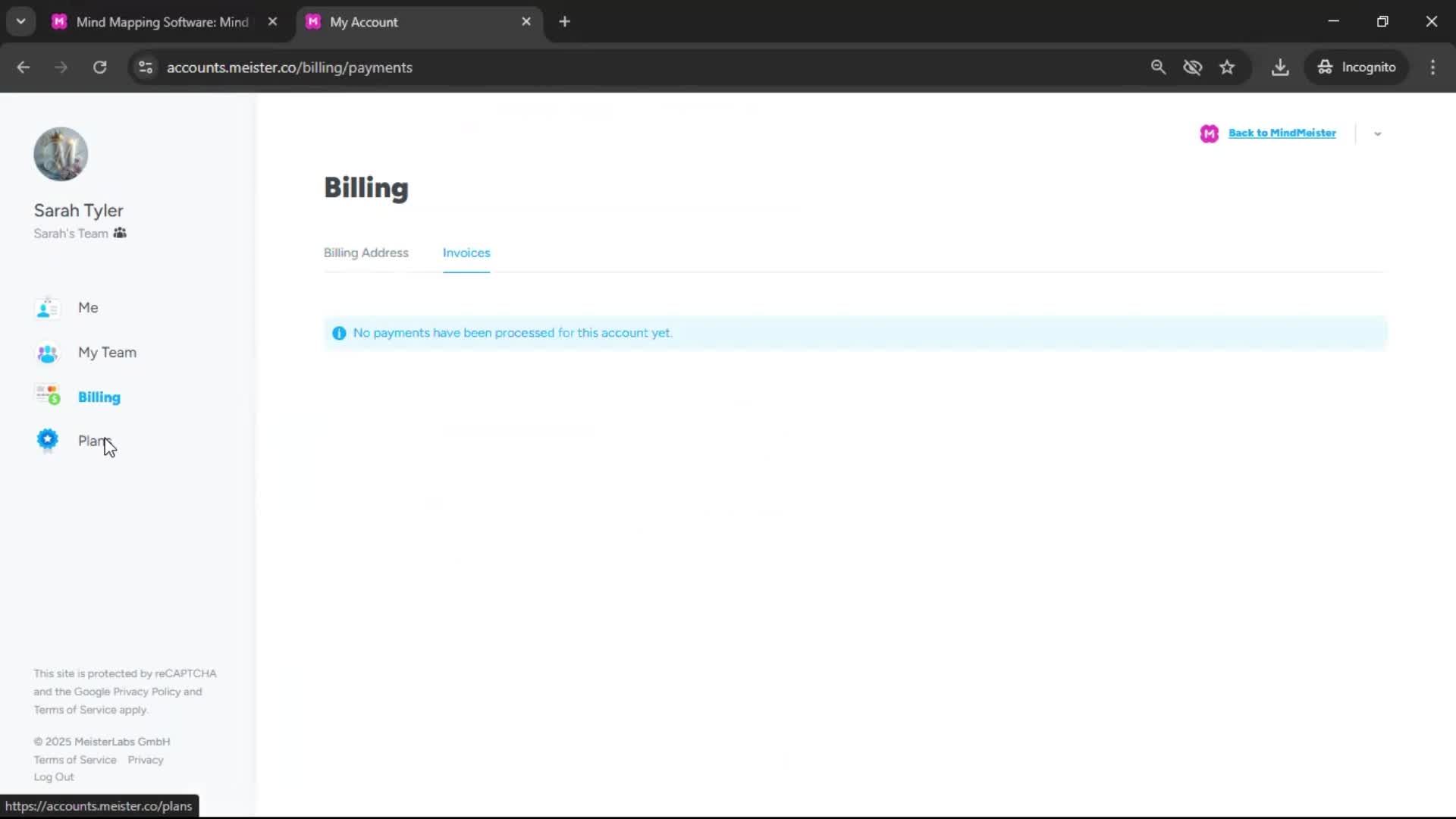 General browsing screenshot