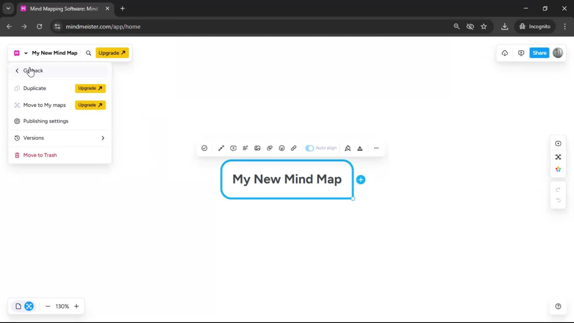 General browsing screenshot