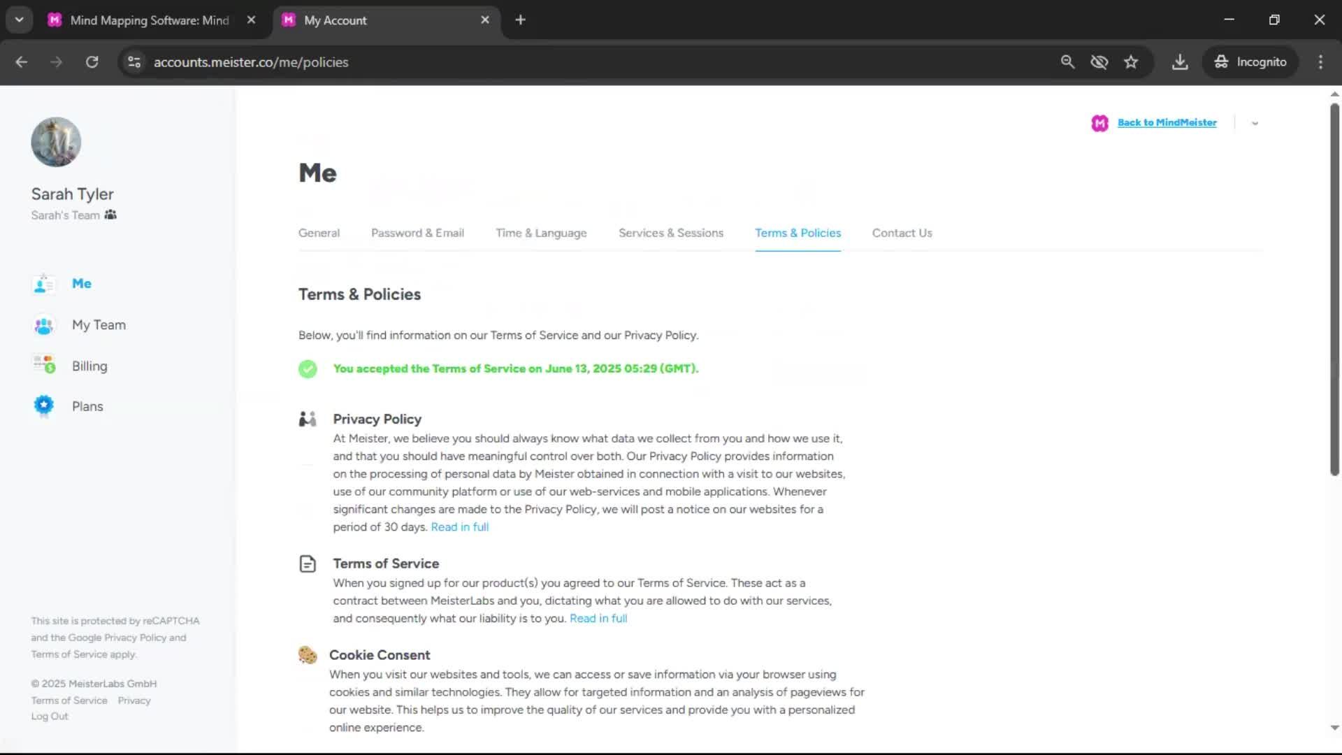 General browsing screenshot