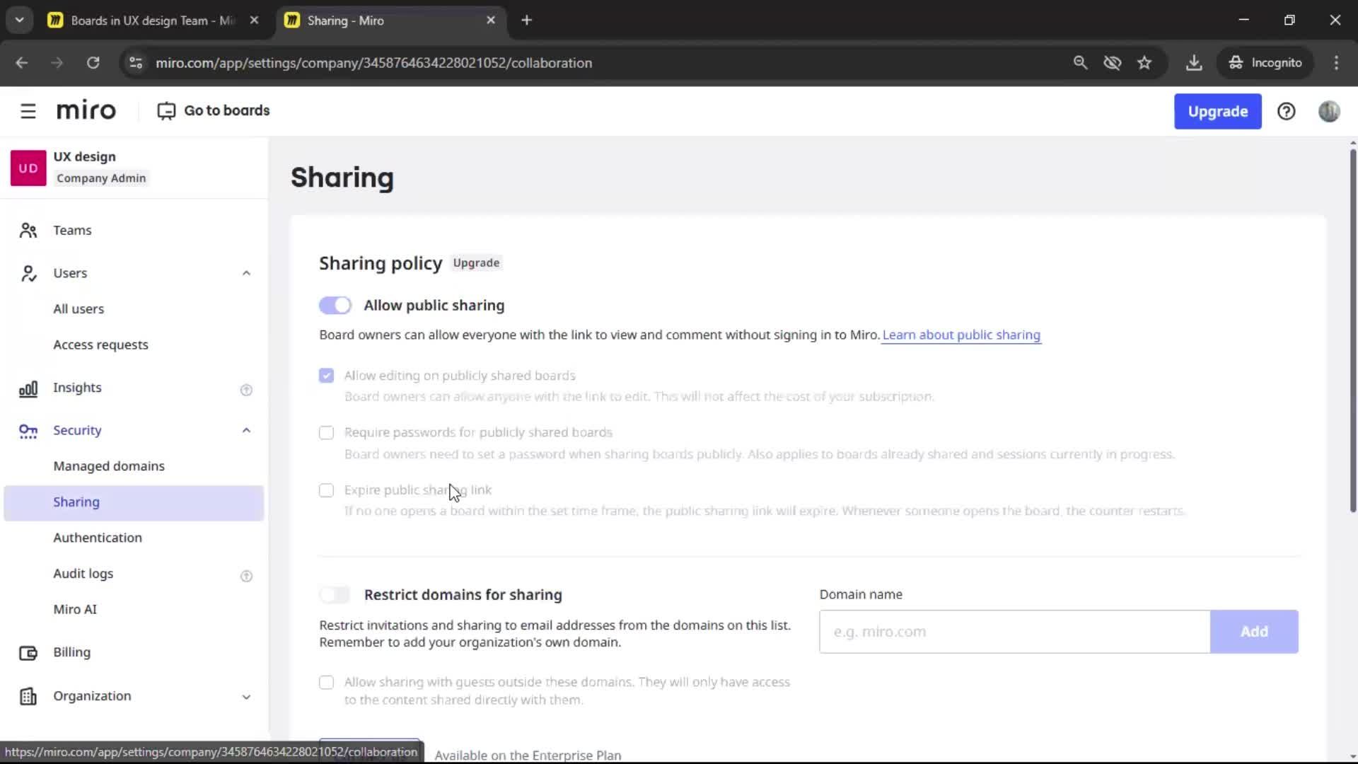 General browsing screenshot