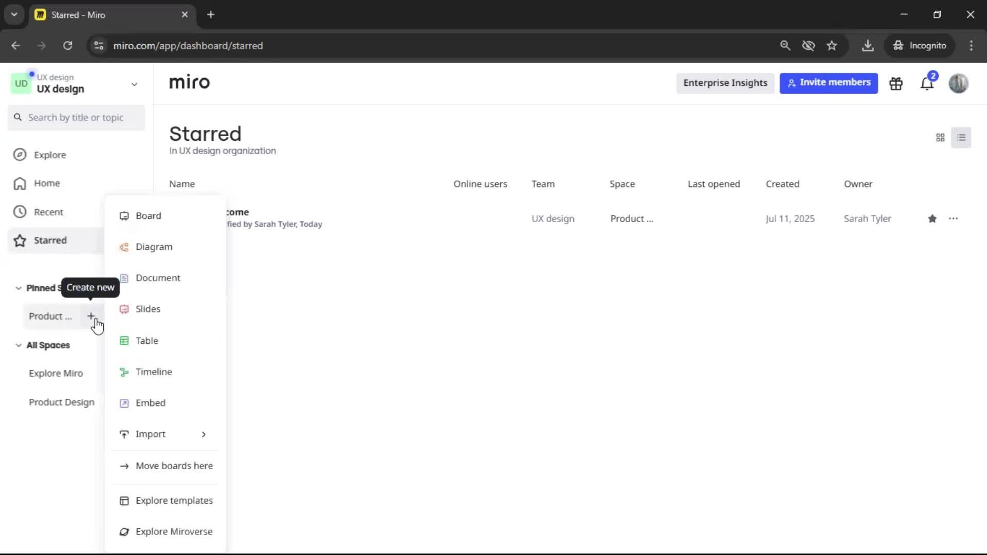 General browsing screenshot