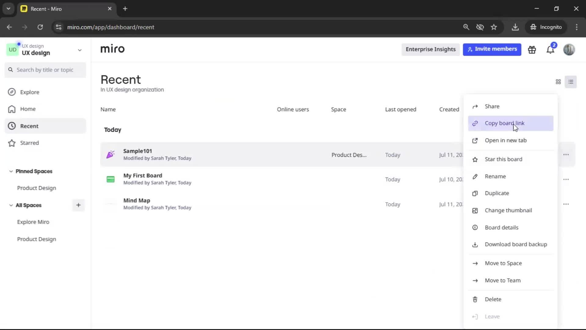 General browsing screenshot
