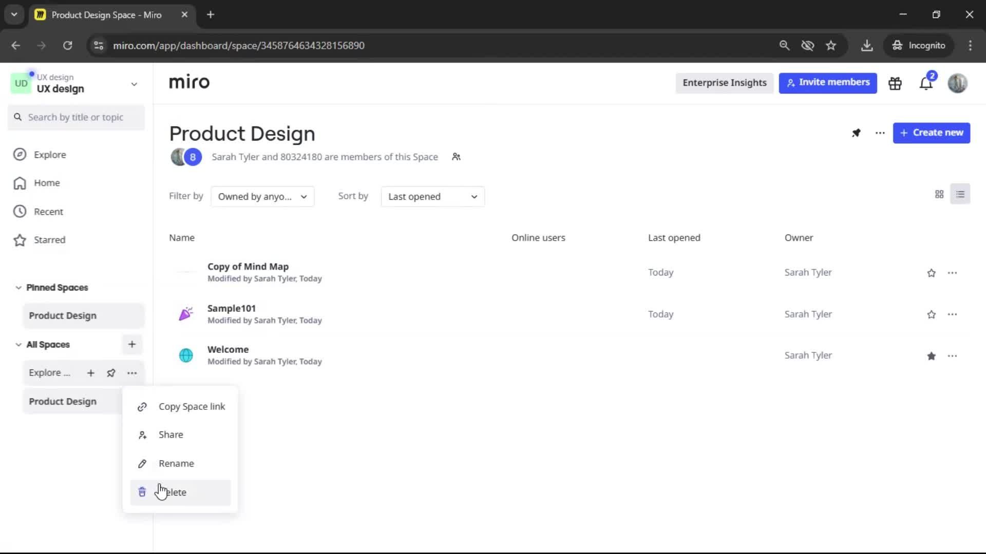 General browsing screenshot