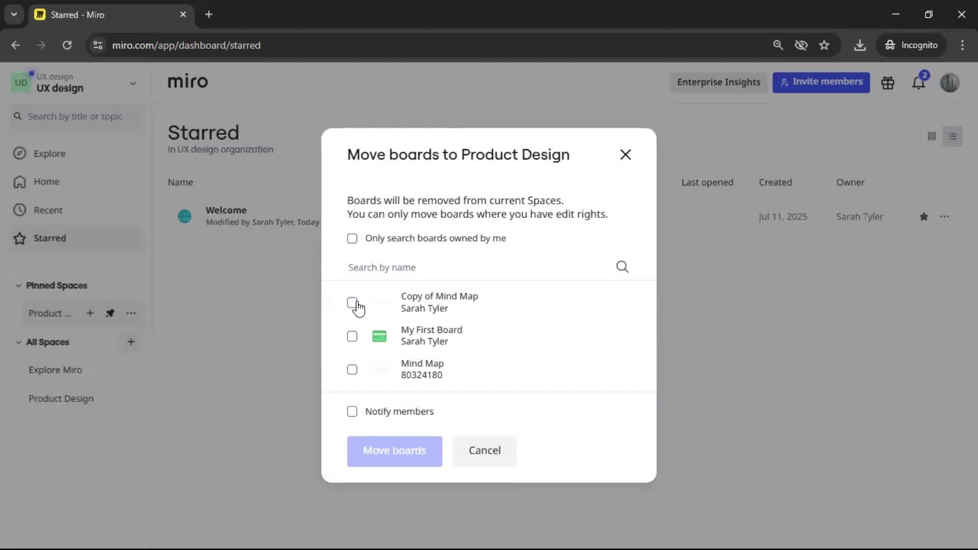 General browsing screenshot