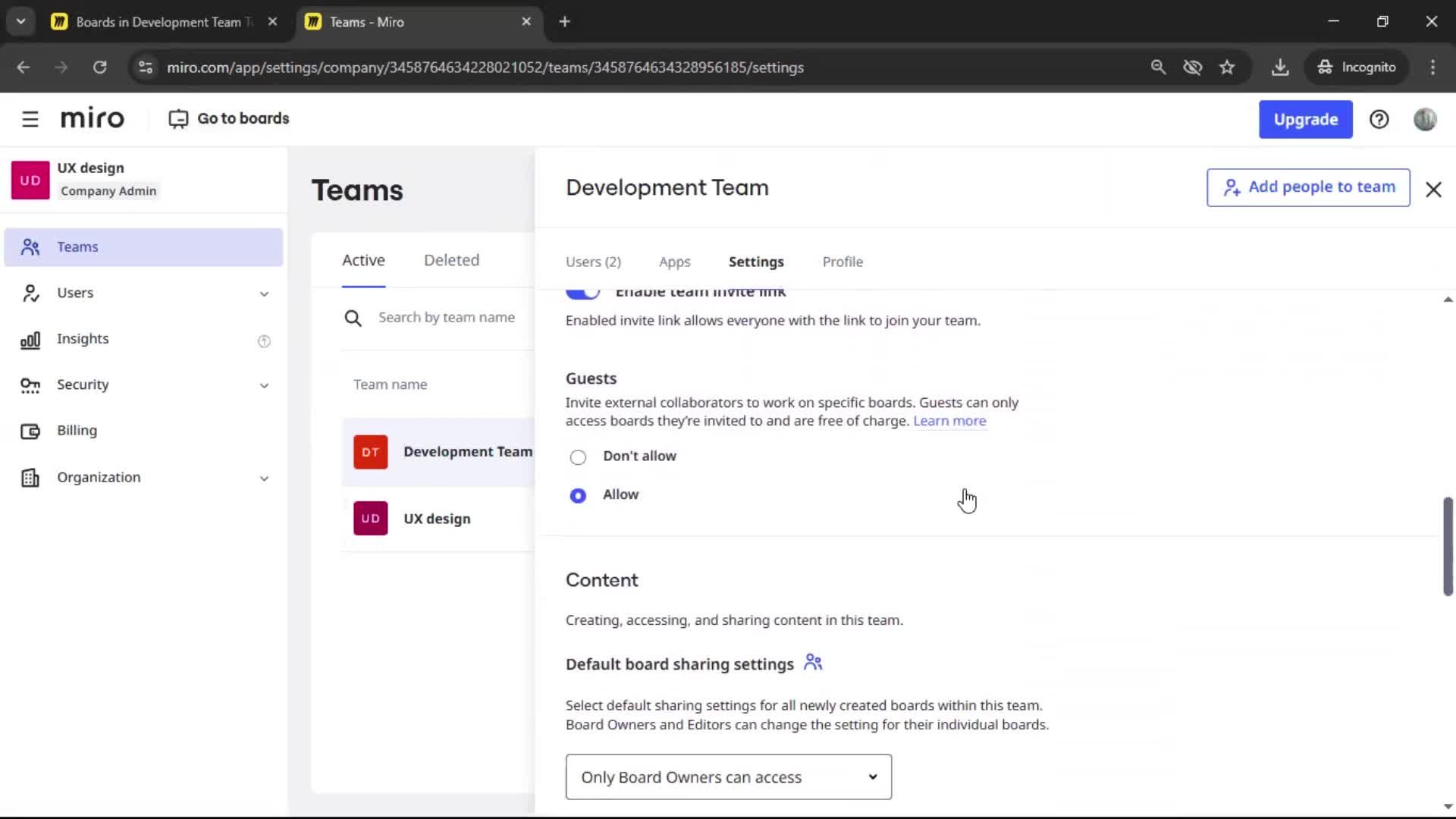 General browsing screenshot