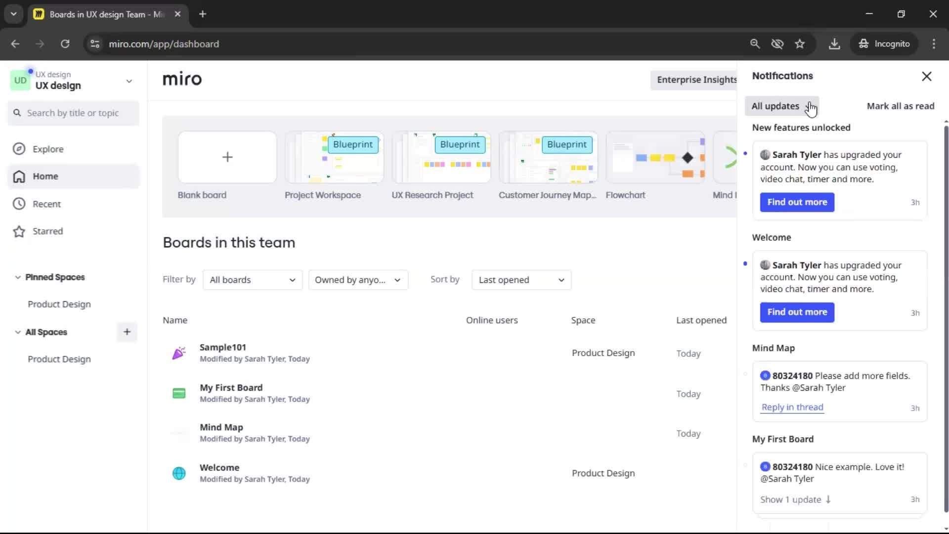 General browsing screenshot