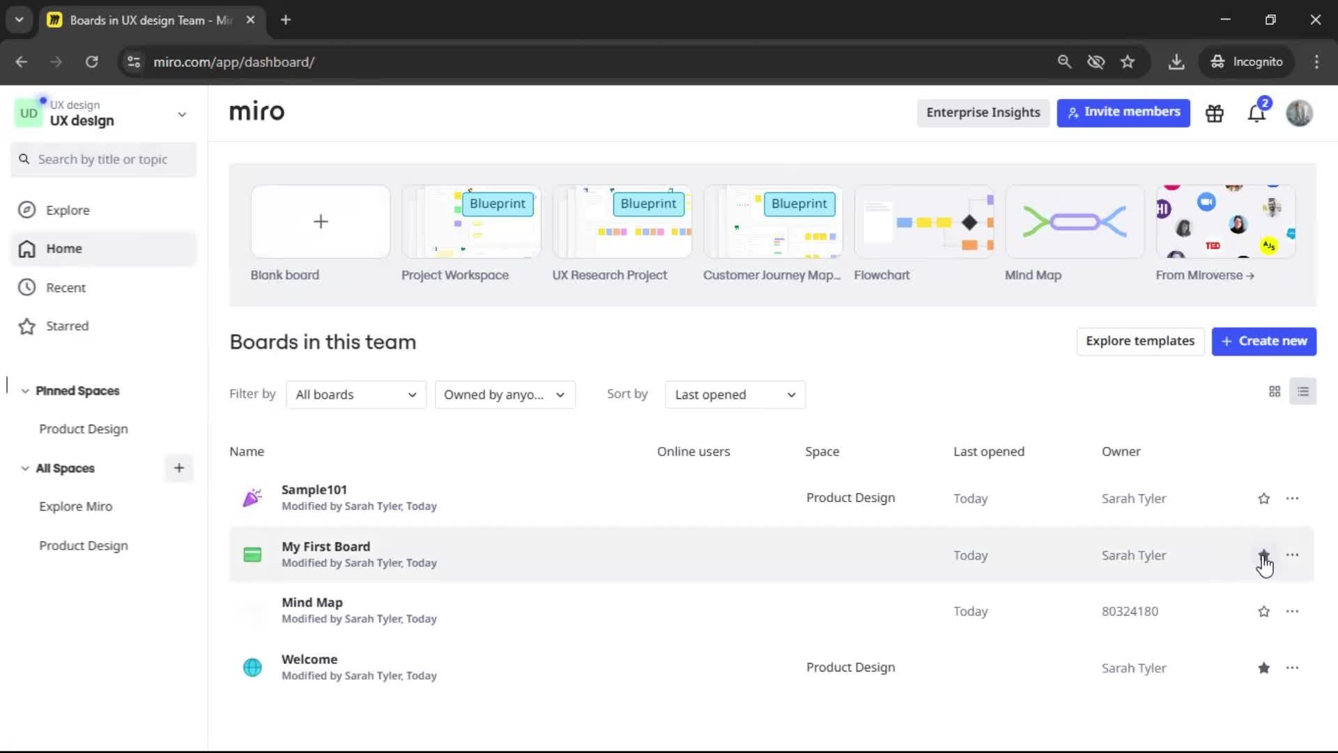 General browsing screenshot