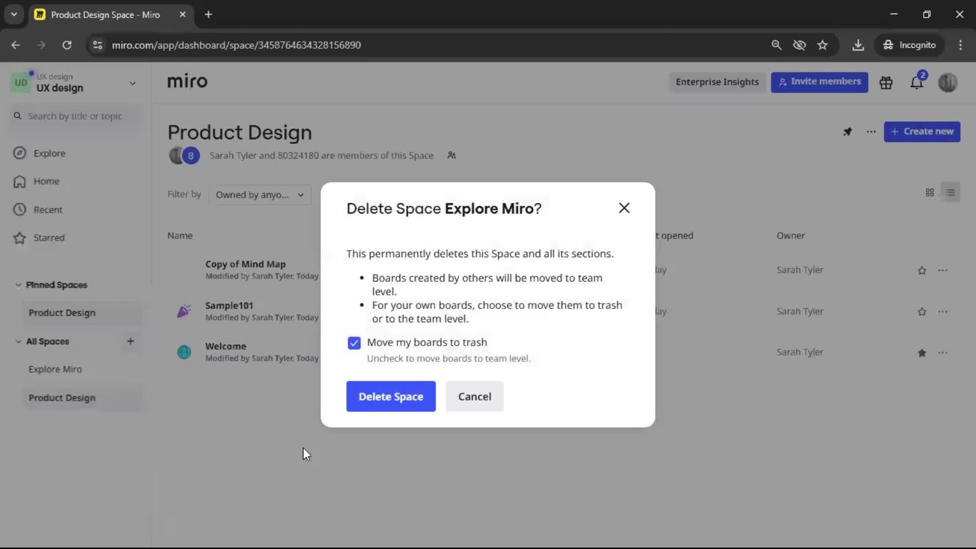 General browsing screenshot