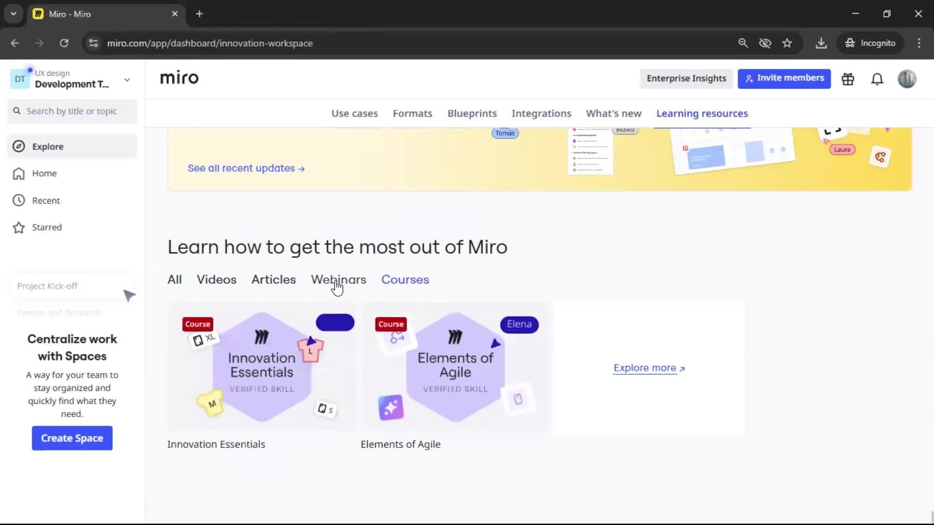 General browsing screenshot