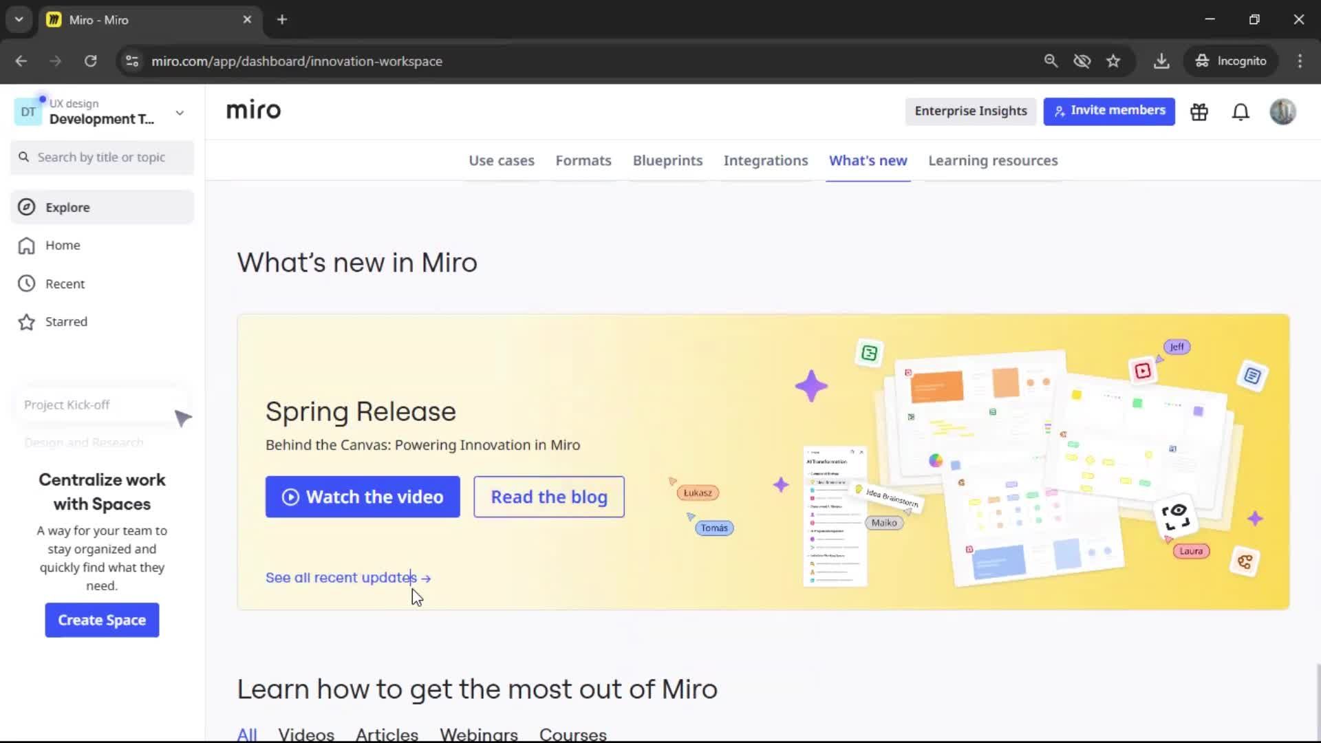 General browsing screenshot