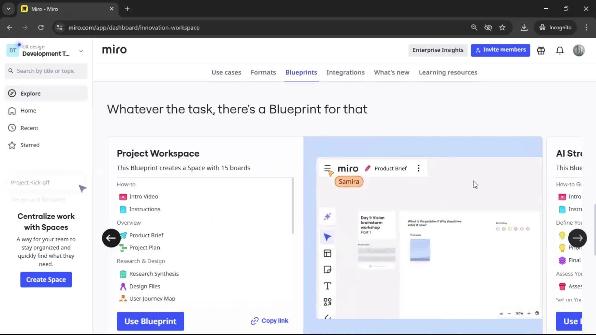 General browsing screenshot