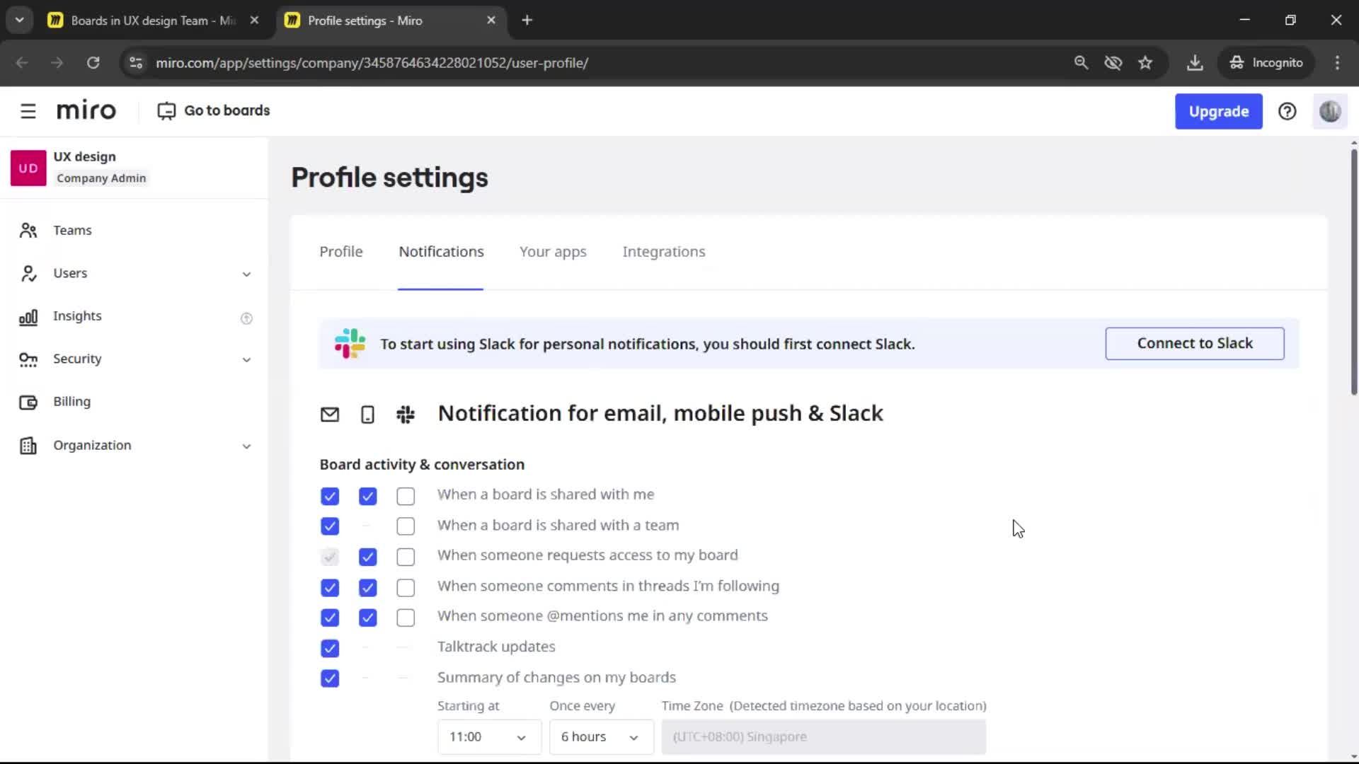 General browsing screenshot