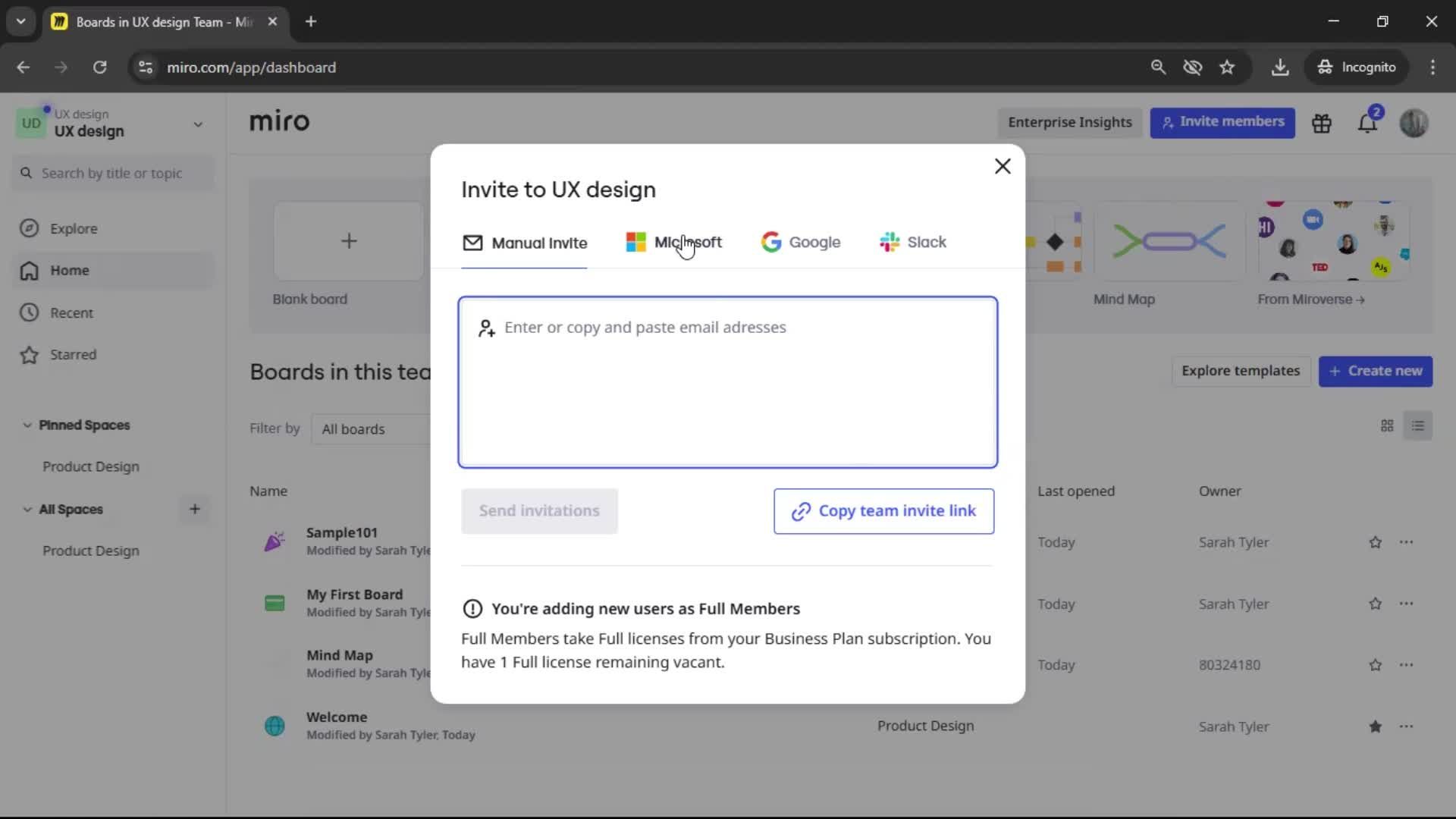 General browsing screenshot