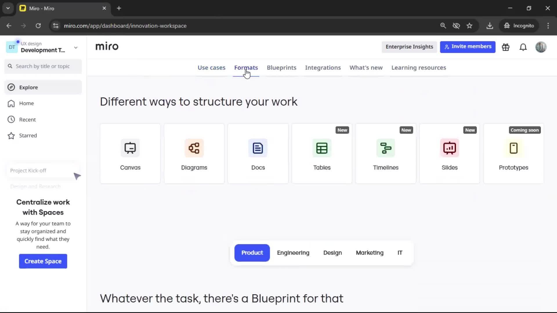 General browsing screenshot