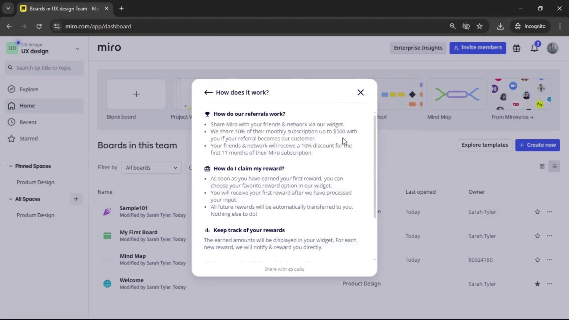 General browsing screenshot