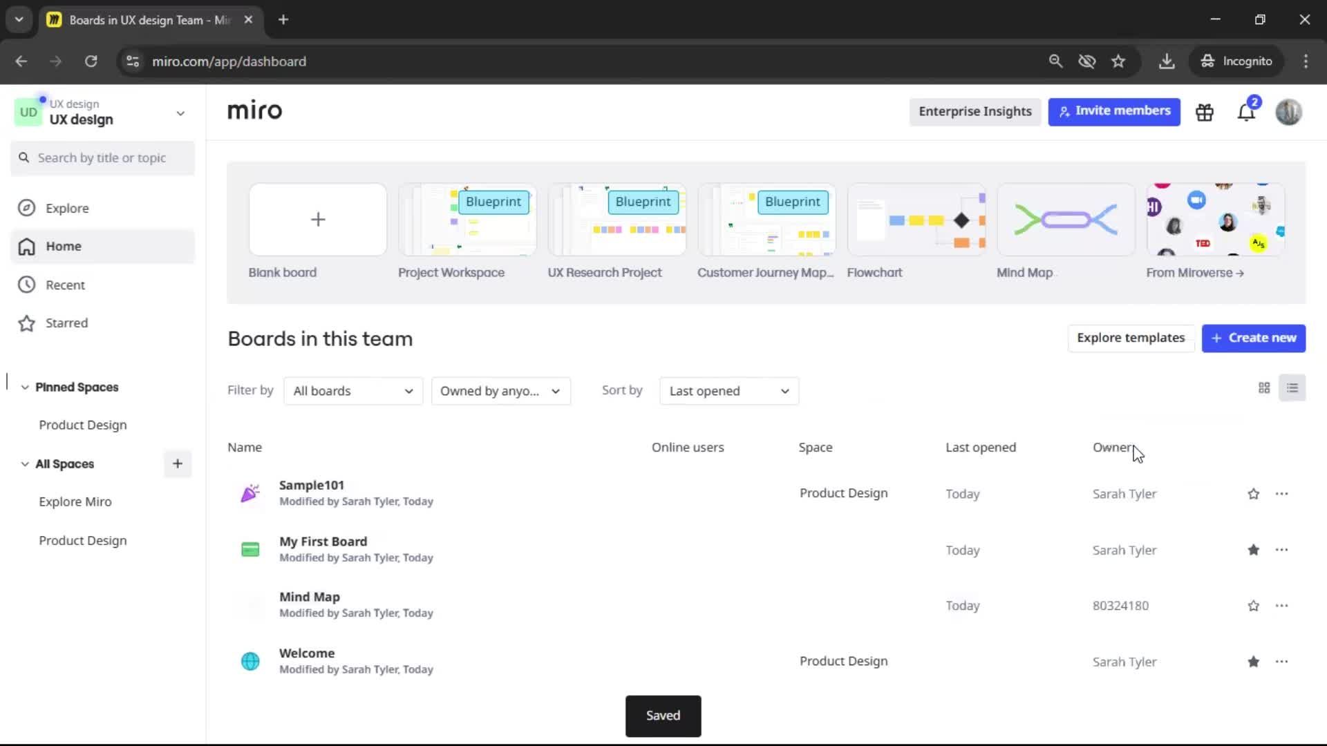 General browsing screenshot
