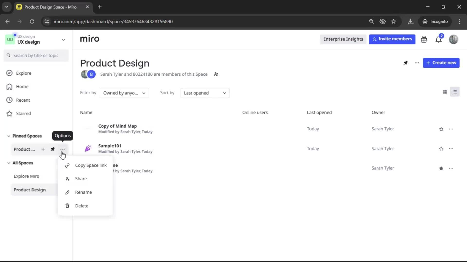 General browsing screenshot