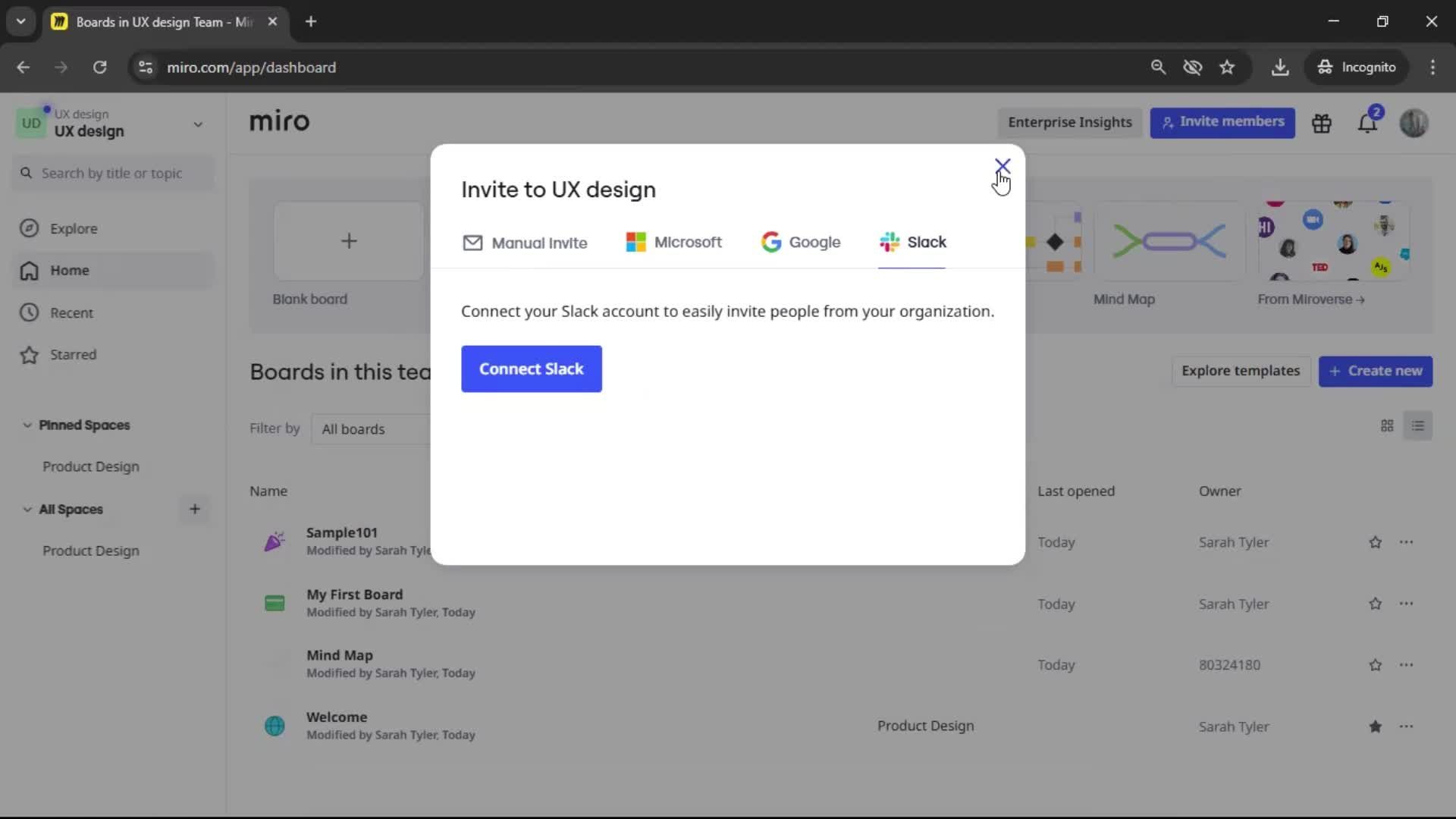 General browsing screenshot