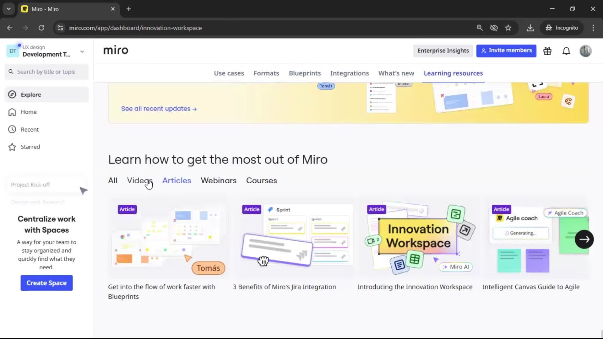 General browsing screenshot