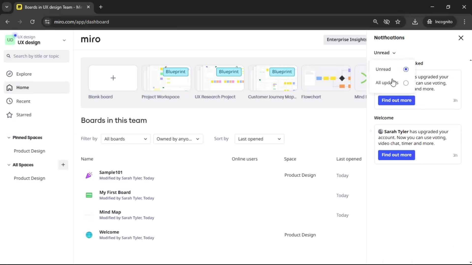 General browsing screenshot