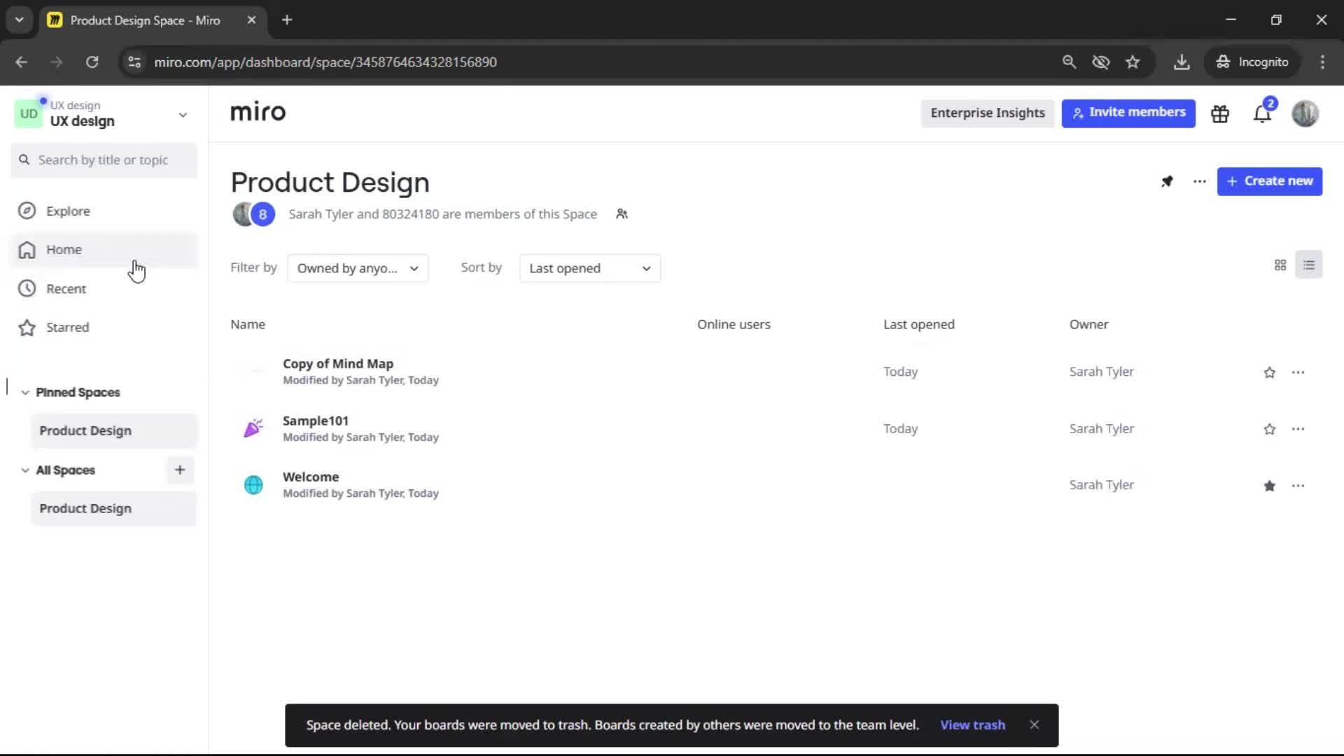 General browsing screenshot