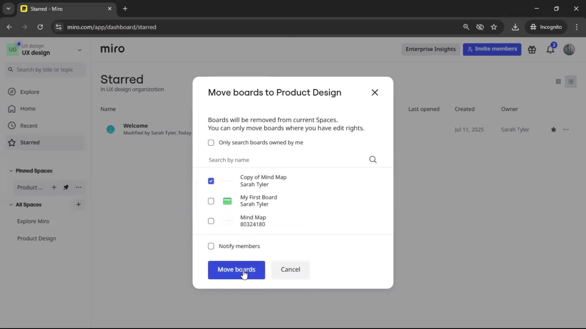 General browsing screenshot
