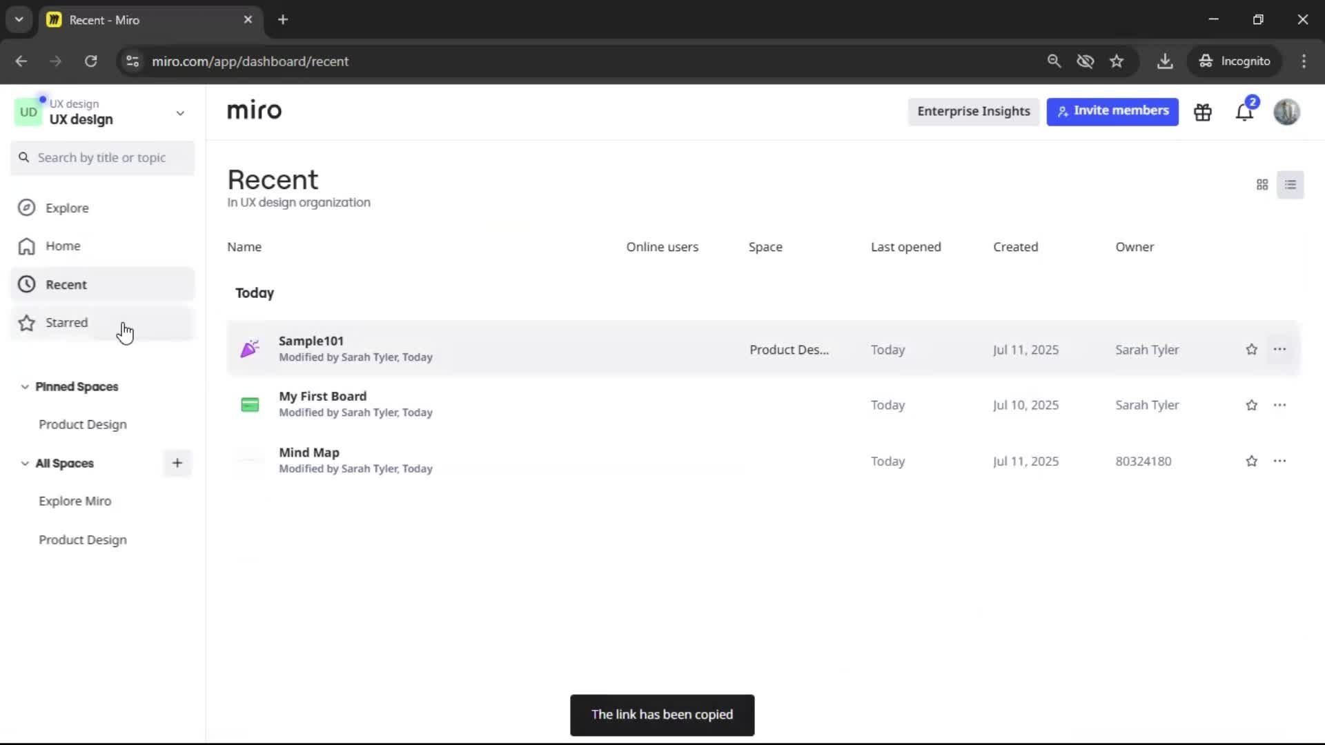 General browsing screenshot