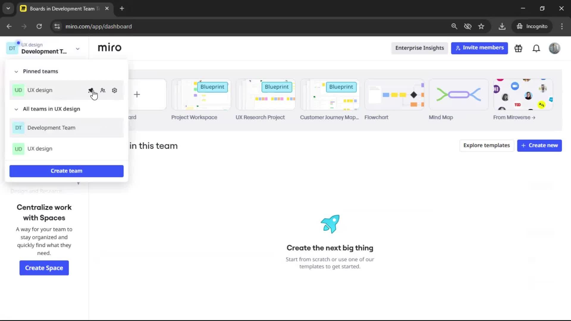 General browsing screenshot
