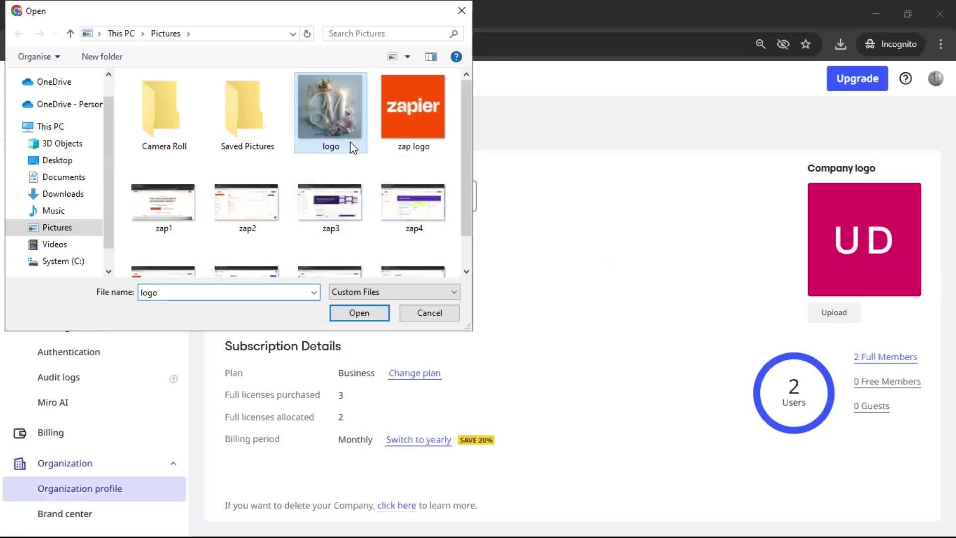 General browsing screenshot